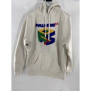 Nelk Boys Full Send Nintendo‎ 64 Hoodie White Size Medium